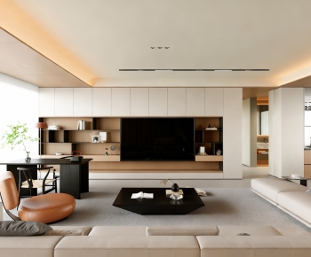 Modern A Living Room-ID:504786011