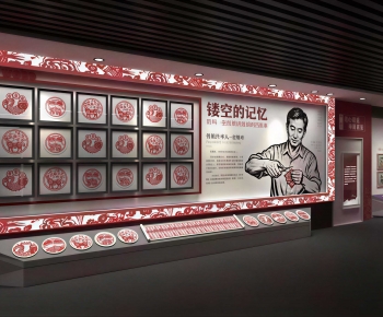 New Chinese Style Exhibition Hall-ID:640249315