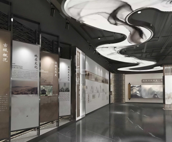 New Chinese Style Exhibition Hall-ID:547271016