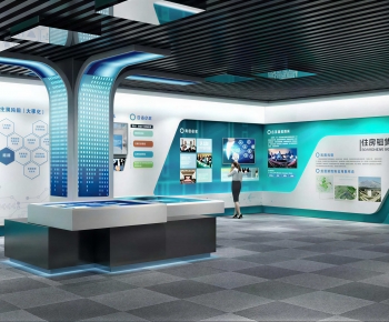Modern Exhibition Hall-ID:980289058