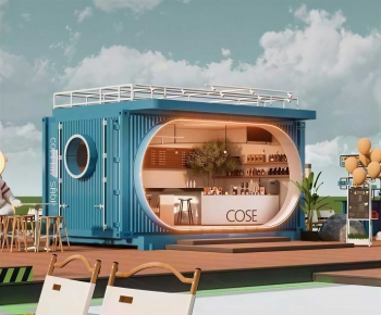 Modern Appearance Of Commercial Building-ID:576489038