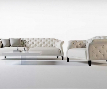 Simple European Style Sofa Combination-ID:258889236