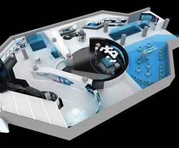 Modern Exhibition Hall-ID:826767927