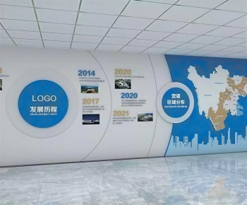 Modern Exhibition Hall-ID:756679065