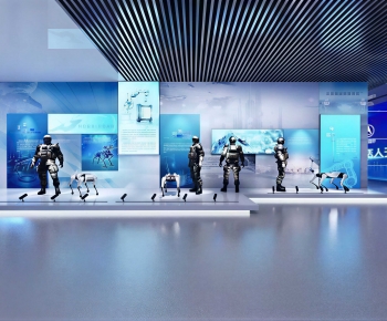 Modern Exhibition Hall-ID:365923889