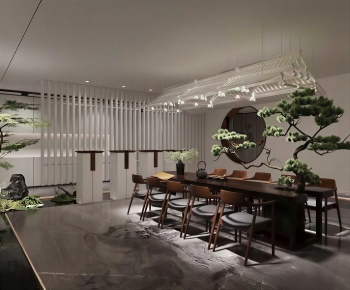 New Chinese Style Tea House-ID:466873881