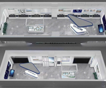 Modern Exhibition Hall-ID:322360991