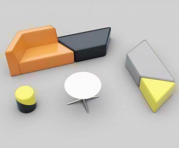 Modern Card Seat Sofa-ID:373011111