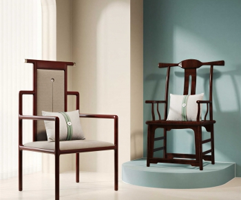 New Chinese Style Lounge Chair-ID:446616894