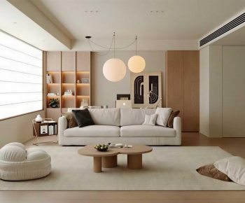 Modern A Living Room-ID:652072915