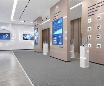 Modern Exhibition Hall-ID:414400104