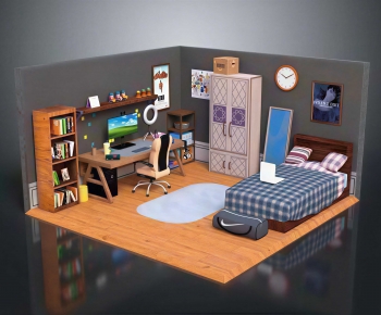 Modern Bedroom-ID:955780988