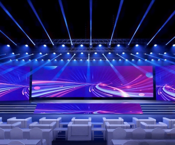 Modern Exhibition Hall-ID:858833078