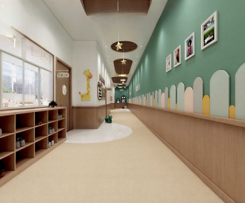 Modern Children's Kindergarten-ID:558094025