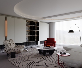 Modern A Living Room-ID:848829986