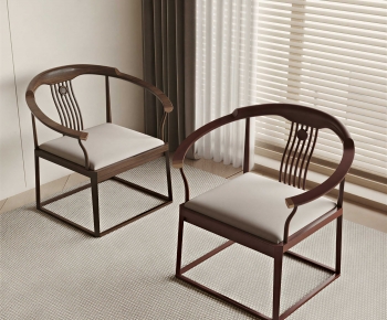 New Chinese Style Lounge Chair-ID:743994958