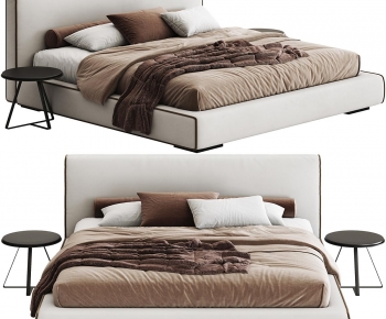 Modern Double Bed-ID:385803946