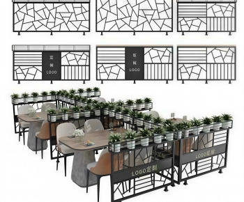 Modern Dining Table And Chairs-ID:423080926