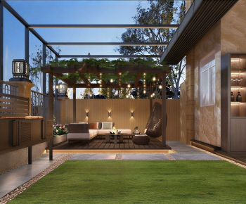 Modern Courtyard/landscape-ID:962809092