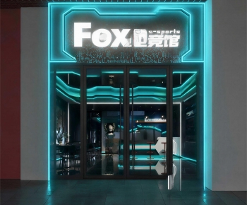 Modern Facade Element-ID:636554967