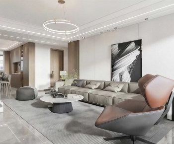 Modern A Living Room-ID:918699988