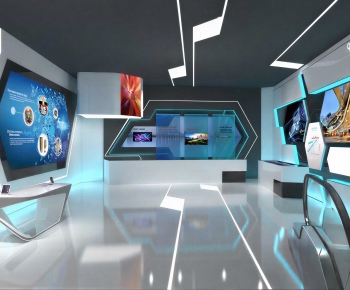 Modern Exhibition Hall-ID:813762905