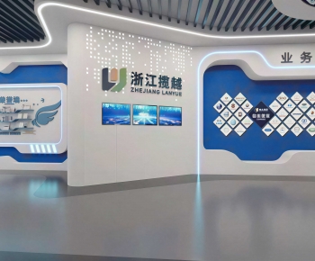 Modern Exhibition Hall-ID:194058904