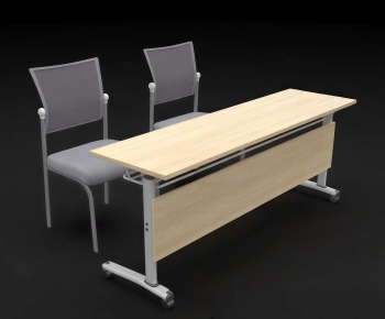 Modern Computer Desk And Chair-ID:480669025