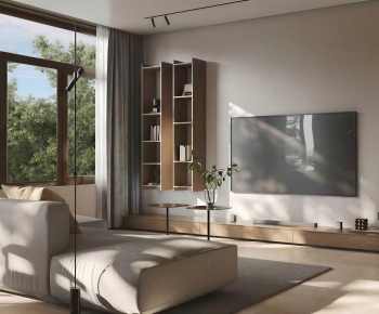 Modern A Living Room-ID:363850127