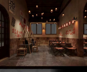 New Chinese Style Barbecue Restaurant-ID:418745997