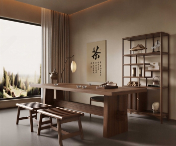 New Chinese Style Tea House-ID:667520051