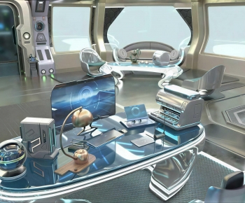 Modern Exhibition Hall-ID:212950758