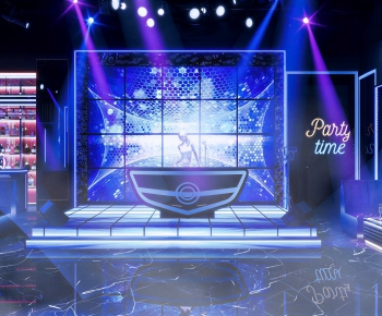 Modern Exhibition Hall-ID:955136067