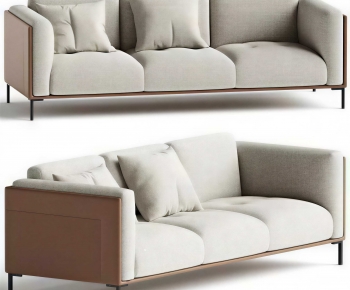 Modern Three-seat Sofa-ID:452075961