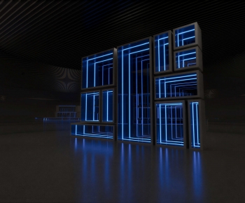 Modern Exhibition Hall-ID:218275079