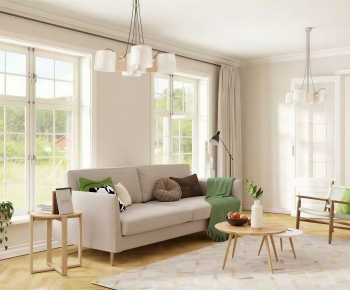 Nordic Style A Living Room-ID:388206967