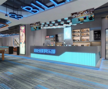 Modern Billiard Room-ID:984180072