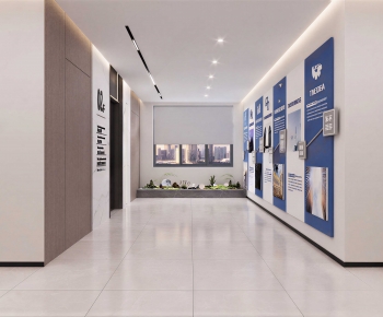 Modern Exhibition Hall-ID:843913086