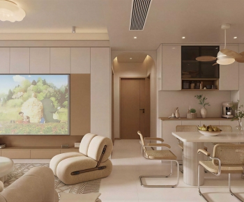 Modern A Living Room-ID:620594987