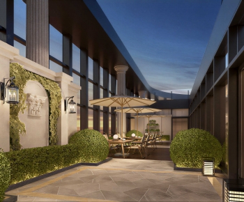 Modern Courtyard/landscape-ID:534939054