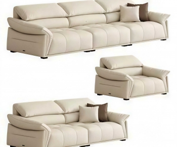 Modern Three-seat Sofa-ID:994899373