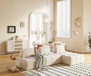 Modern A Living Room-ID:998580931