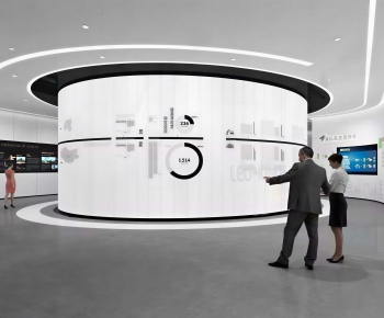 Modern Exhibition Hall-ID:259248978