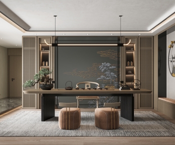 New Chinese Style Tea House-ID:453293099