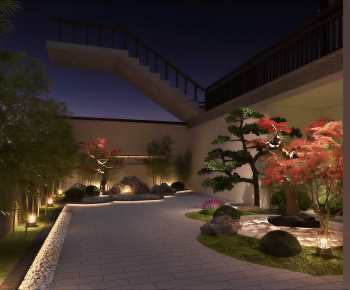 Modern Courtyard/landscape-ID:915734051