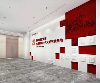 Modern Exhibition Hall-ID:128757954