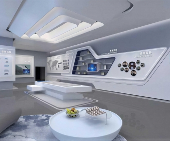 Modern Exhibition Hall-ID:701802973