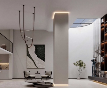 Modern A Living Room-ID:575400118