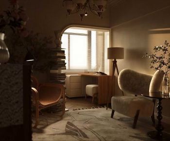 Modern A Living Room-ID:329181915