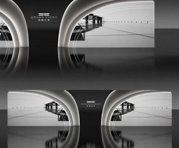 Modern Exhibition Hall-ID:750300881